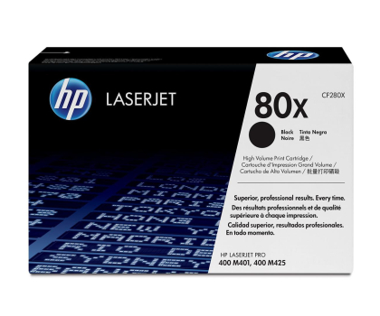 Toner Toner Oryginalny HP 80X (CF280X) Czarny